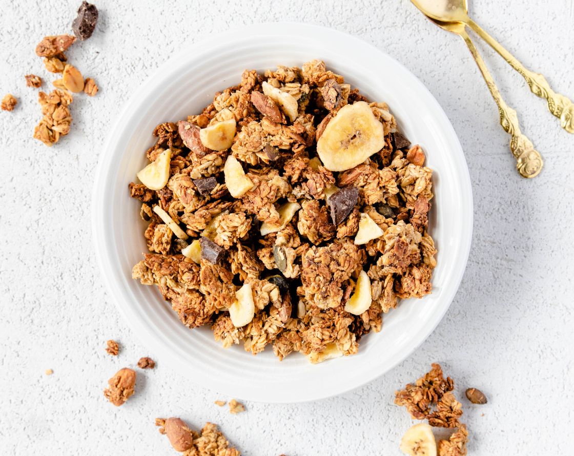 Recipe Coconut & Flaxseed Granola Aramark